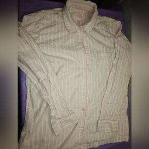 Victoria's Secret Pink and White Striped Garment